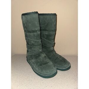 LaMO Green Tall Boots Size 7.5
